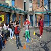 Pr�paration � la semaine de l'Athletisme 63